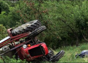 Vdes një person në Gjakovë si pasojë e një vetëaksidenti me traktor