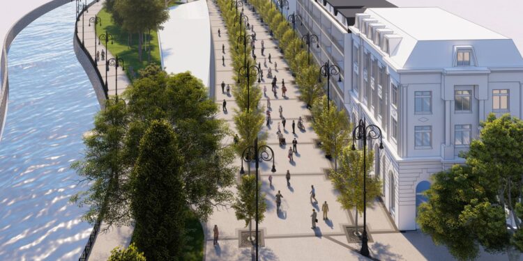 Muhaxheri publikon pamje të projektit të sheshit të ri në Pejë