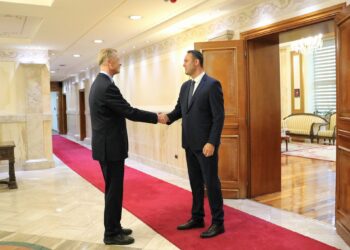 Konjufca takon shefin e ri të Zyrës së Bashkimit Evropian, Aivo Orav