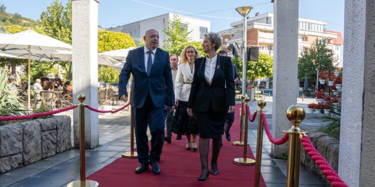 Jashari vizitë në Preshevë, takohet me Sinanin