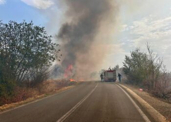 Zjarr në dy fshatra të Rahovecit, Latifi: Situata e vështirë