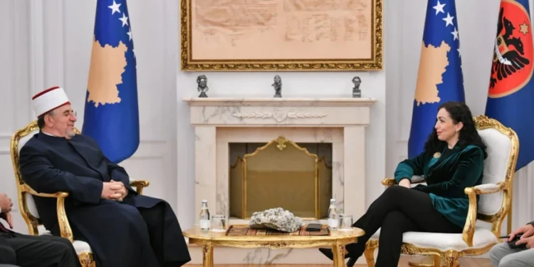 Osmani takon Tërnavën: Kosova është krenare që mban lart nivelin e harmonisë ndërfetare