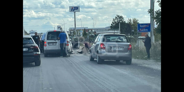 Aksident zingjiror në magjistralen Mitrovicë – Prishtinë