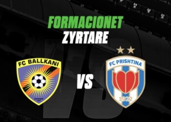 Formacionet zyrtare të derbit, Ballkani-Prishtina