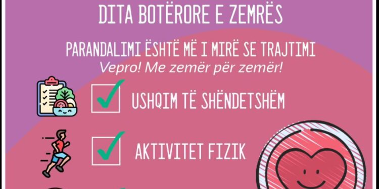 Kosova iu bashkohet shteteve tjera për Ditën Botërore të Zemrës