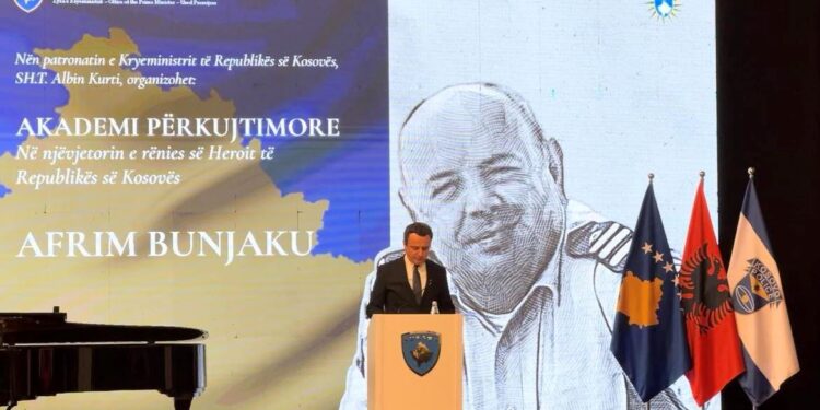 Kurti: Afrim Bunjaku zbuloi veprimtarinë më të re të agresionit të Serbisë