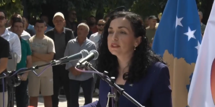 Osmani: Rugova po i kthehet Llapit në bronz, duke u bërë banorë i përhershëm i Podujevës