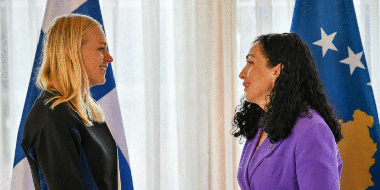 Osmani takon ministren Valtonen: Kosova e Finlanda janë partnere të palëkundura