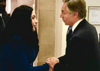 Osmani takohet me Blinkenin, e falënderon për mbështetjen e palëkundur të SHBA-së