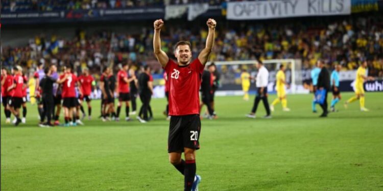 ‘Maratonomaku’ Ylber Ramadani – mesfushori kuqezi, ndër lojtarët që ka vrapuar më shumë në Euro 2024
