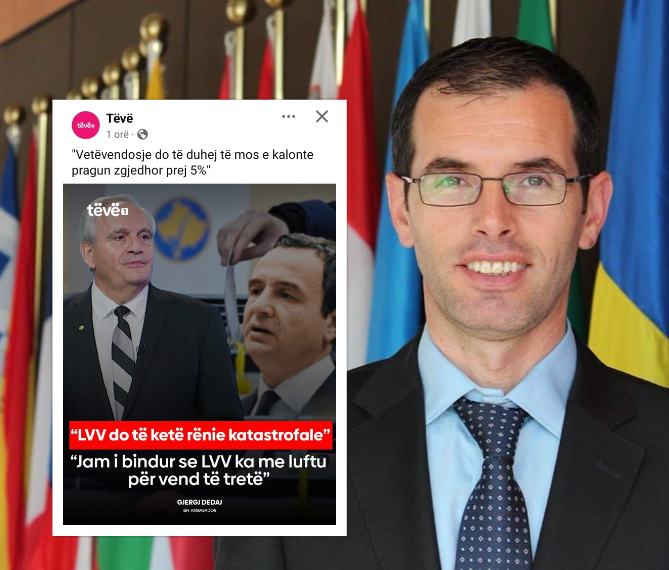 “LVV do të duhej të mos e kalonte pragun zgjedhor prej 5%”, Haliti: Dedaj nuk ka qenë normal kur e ka thënë këtë