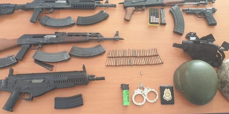 Policia sot shkatërron armët e konfiskuara gjatë aksioneve të ndryshme