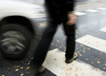 Vetura godet një këmbësor në Prishtinë