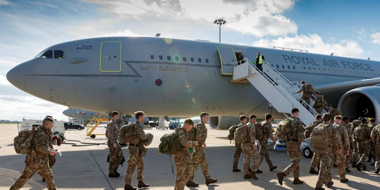 Britania dislokon trupa shtesë në Kosovë për stërvitje me KFOR-in