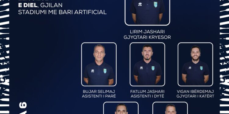 Caktohen gjyqtarët e ndeshjeve të Superligës