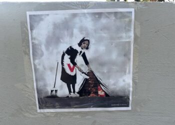 Vendosen postera me simbole provokuese për Policinë dhe Vetëvendosjen në veri