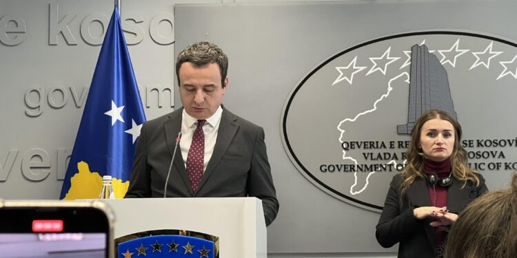 Kurti: Nga janari rritje page prej 55 euro, ndërsa nga korriku 110