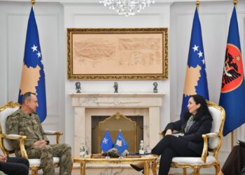 Osmani falënderon Ulutashin për përkushtimin në funksion të paqes dhe sigurisë në Kosovë