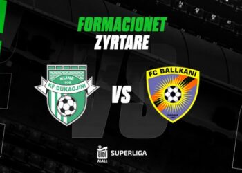 Dukagjini dhe Ballkani duan fitoren e radhës, formacionet zyrtare