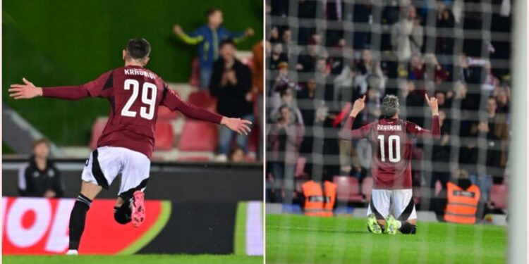 Vendosin shqiptarët te Sparta e Pragës, skuadra avancon tutje në Kupën e Çekisë