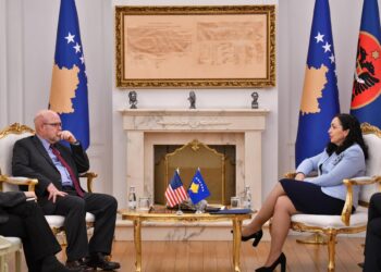 Osmani takohet me Hovenier, diskutojnë për zhvillimet e fundit në vend