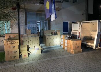 Policia e Kosovës sekuestron sasi të konsiderueshme të mallit të kontrabanduar
