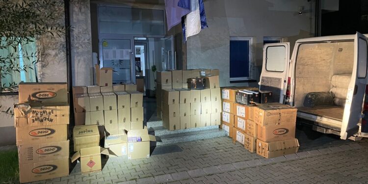 Policia e Kosovës sekuestron sasi të konsiderueshme të mallit të kontrabanduar