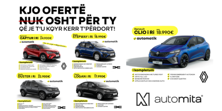 Kërkesa marramendëse për ofertat bombastike të Auto Mita!