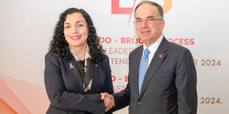 Osmani takohet me Begajn: Koordinuam qëndrimet tona për të ardhmen euroatlantike