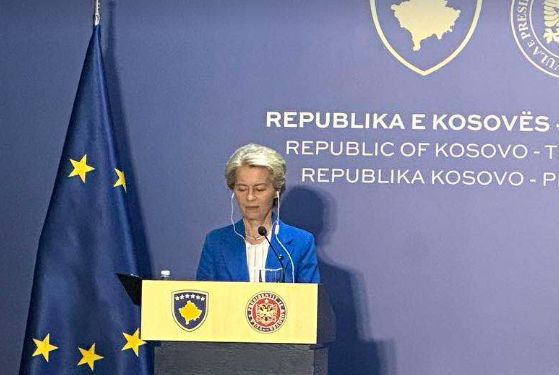 Von der Leyen: Ka ende punë për heqjen e masave ndaj Kosovës