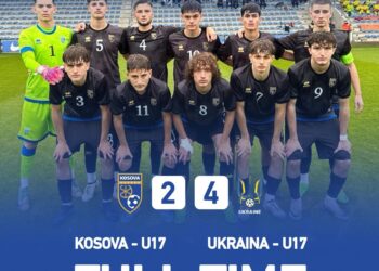 Kosova U17 mposhtet nga Ukraina