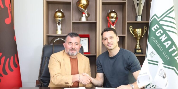 Egnatia prezanton Frederik Veselin