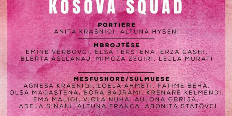 Kosova U17 gati për kualifikimet e “Euro 2025”