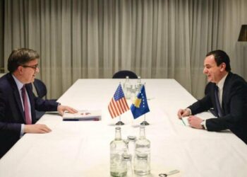 Kurti sot pret në takim ndihmëssekretarin O’Brien