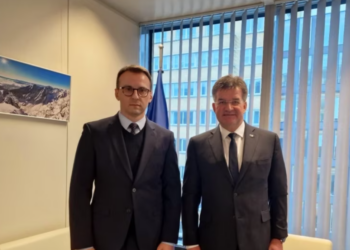 Nisin takimet në Bruksel, Lajçaku e pret Petkoviqin