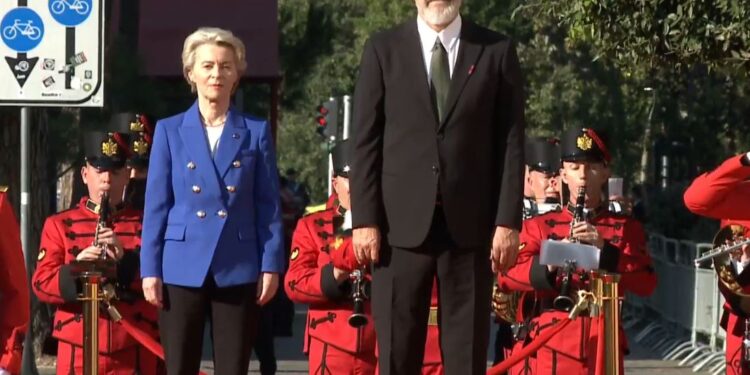 Von der Leyen në Tiranë, pritet nga Rama