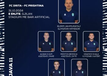 Delegohen zyrtarët e ndeshjeve të Superligës