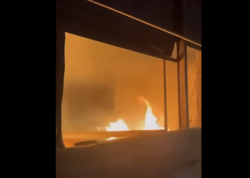 Shala publikon pamje, thotë se ka eksploduar kazani në termocentralin “Kosova A”