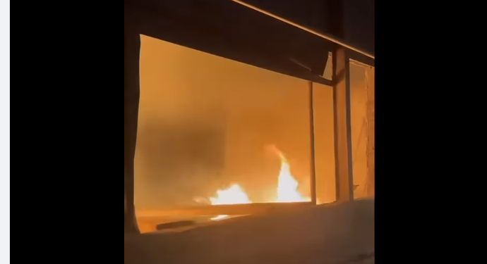 Shala publikon pamje, thotë se ka eksploduar kazani në termocentralin “Kosova A”