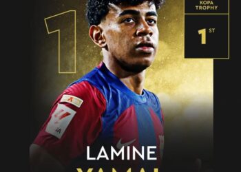 Yamal shpallet futbollisti më i mirë i ri