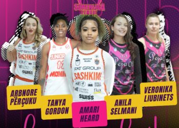 Pesëshja e javës në Superligën e Basketbollit të femrave