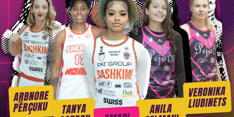 Pesëshja e javës në Superligën e Basketbollit të femrave