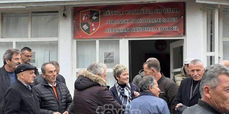 Nis protesta e shqiptarëve në Medvegjë