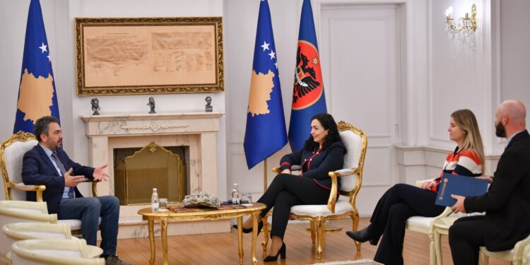 Zgjedhjet e 9 shkurtit, Osmani pret në takim kryesuesin e KQZ-së