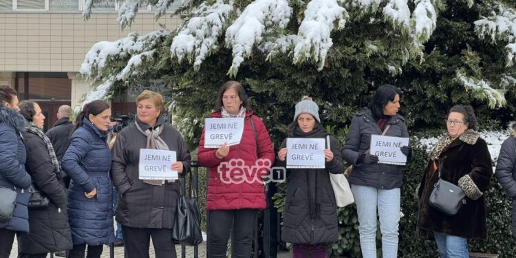 Punëtoret teknike hyjnë në javën e 11-të të grevës, Kuvendi nuk i lejon të qëndrojnë në oborr