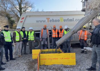 Në Leposaviq vendoset gurthemeli i objektit të ri të nënstacionit policor