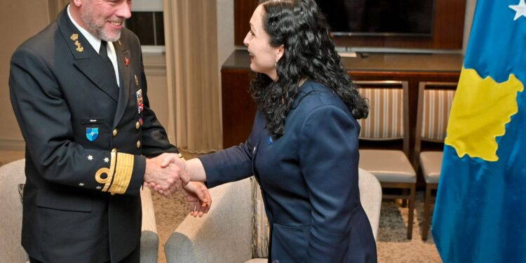 Osmani takohet me Admiralin e NATO-s: I rëndësishëm anëtarësimi në Aleancën historike