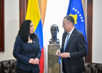 Osmani: Me presidentin e Senatit të Kolumbisë diskutuam për bashkëpunim ndërparlamentar