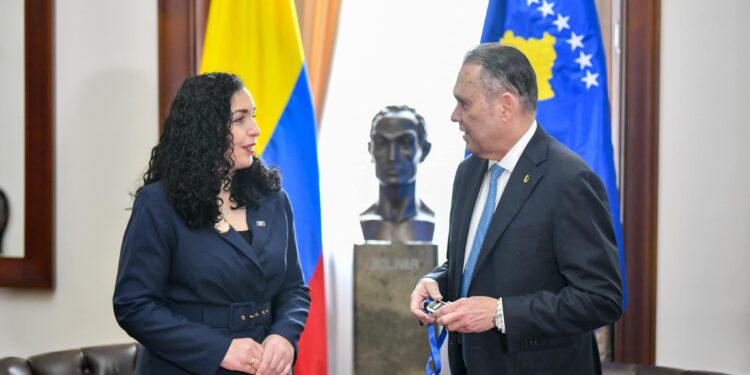 Osmani: Me presidentin e Senatit të Kolumbisë diskutuam për bashkëpunim ndërparlamentar