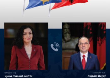 Begaj telefonon Osmanin, rikonfirmon mbështetjen e Shqipërisë për Kosovën